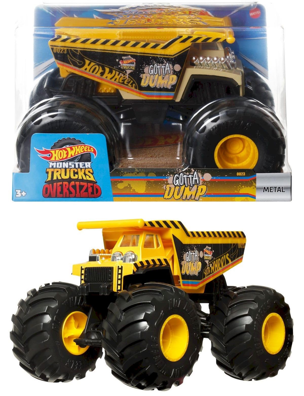 Amazon.co.jp: Monster Truck 特大Gotta Dump 1:24スケール ダイ